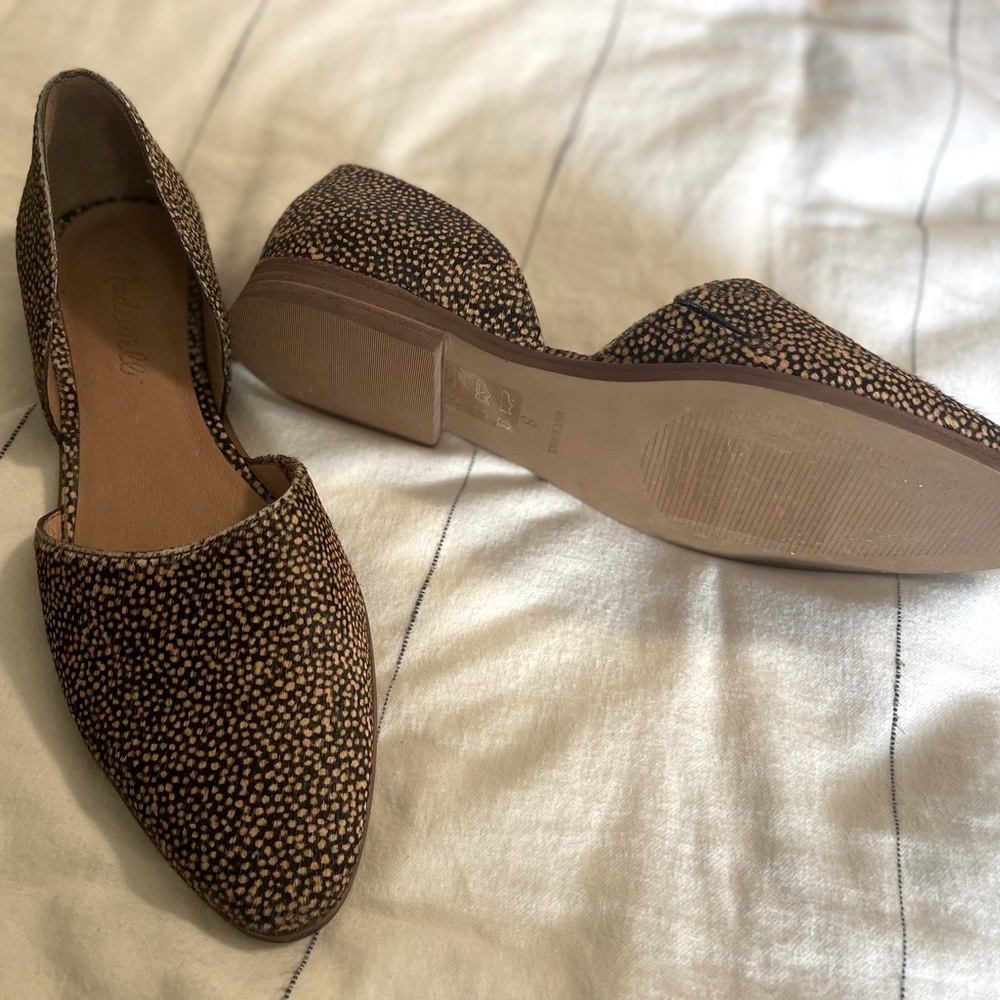 Madewell Calf Hair Flats